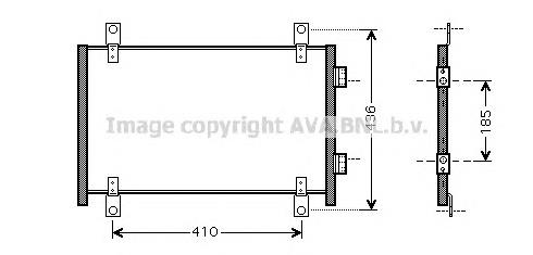 Comprar Condensador de aire acondicionado Peugeot Boxer  230L a bajo precio