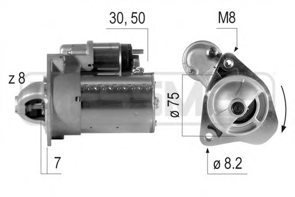 220386 Messmer motor de arranque