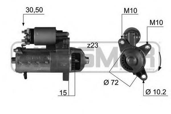 220365 Messmer motor de arranque