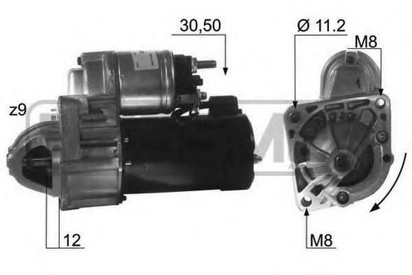 220437 Messmer motor de arranque