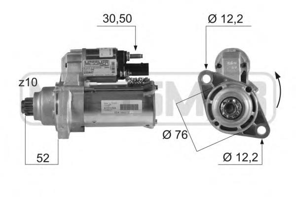 220447 Messmer motor de arranque