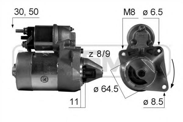 220014 Messmer motor de arranque