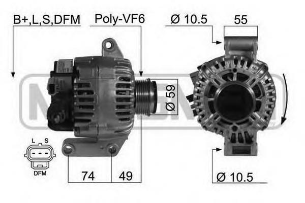 Alternador 210417 Messmer