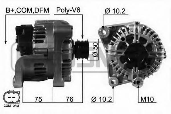 Alternador 210474 Messmer