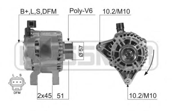 210360 Messmer alternador