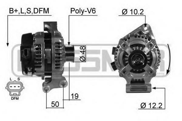 210384 Messmer alternador