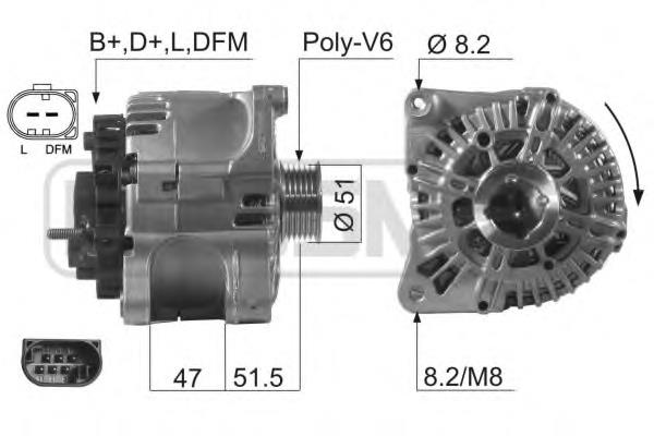 210634 Messmer alternador