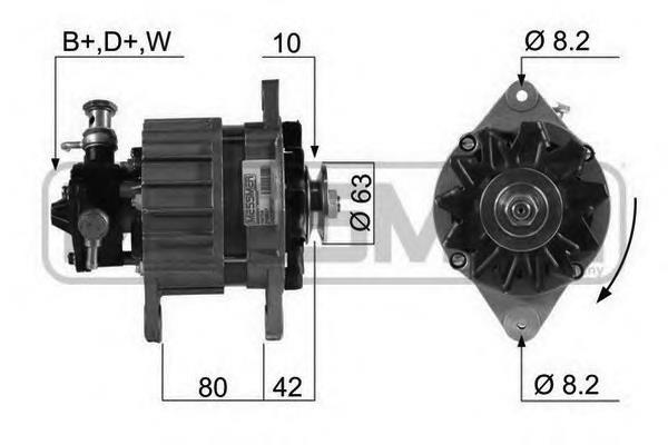 Alternador 90297896 General Motors