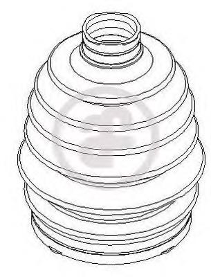 D8426T Autofren fuelle, árbol de transmisión exterior izquierdo