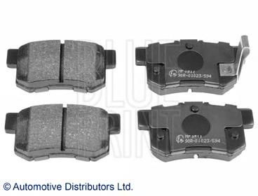 ADL144212 Blue Print pastillas de freno traseras