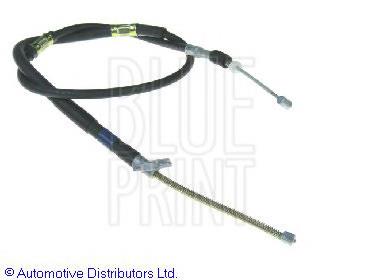 ADT34638 Blue Print cable de freno de mano trasero derecho