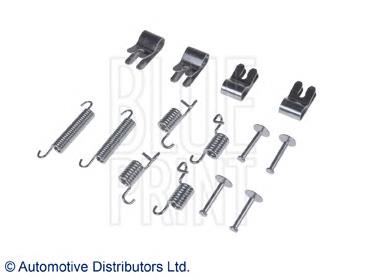 Kit de montaje, zapatas de freno traseras ADT341502 Blue Print