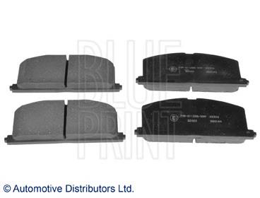 Pastillas de freno delanteras Blue Print ADT34279