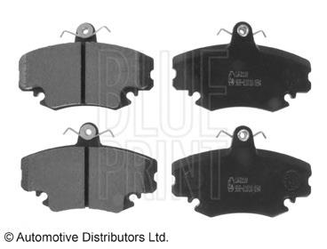 Pastillas de freno delanteras Blue Print ADR164203