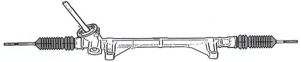 14335 Sercore cremallera de dirección