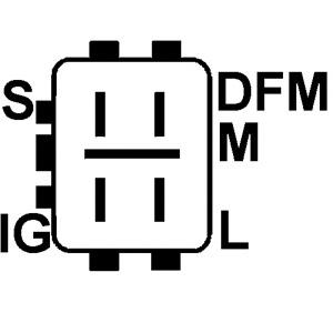 CA1930IR HC Parts alternador