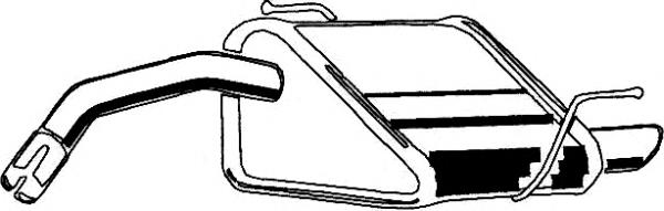 Silenciador trasero Polmostrow 1688 precio, desde 119,85 EUR