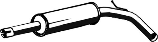 Comprar 6Q0253209AP VAG Silenciador trasero