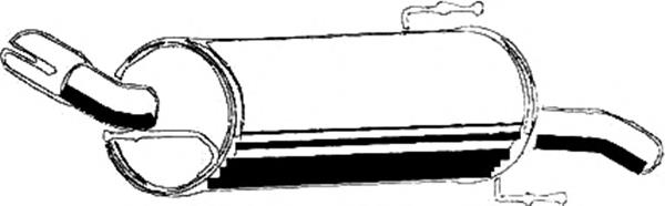 Silencioso trasero Corsa hatchback (2000-2006) original desde 66,50 €