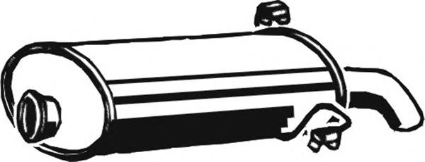 Silencioso trasero 306  hatchback (1993-2001) original desde 80,11 €
