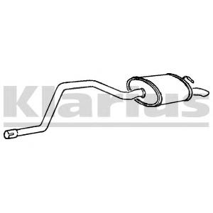 Silenciador trasero 1050528 Ford