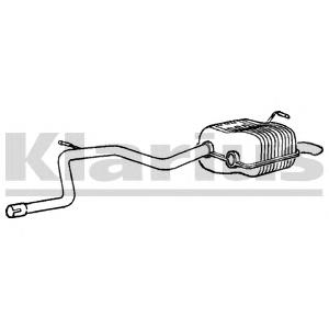 Comprar Silenciador trasero Ford Mondeo II BFP a bajo precio