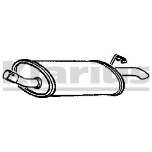 Comprar 1659728 Ford Silenciador trasero