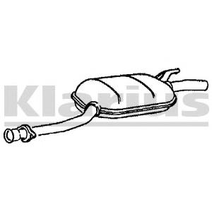 Comprar A2014902515 Mercedes Silenciador central