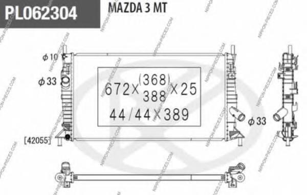M156A71 NPS radiador