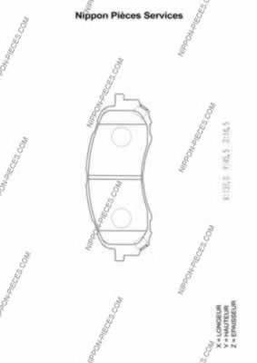 Juego de pastillas de freno Subaru Impreza III hatchback comprar en España