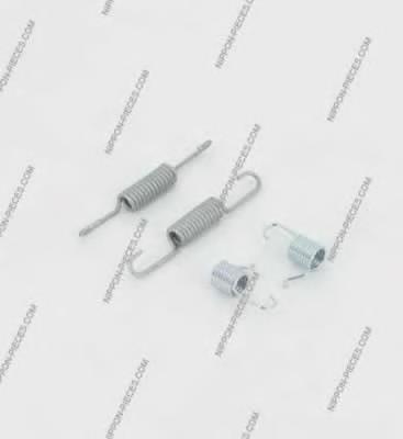Kit de montaje de zapatas de freno traseras 1050633 Quick Brake