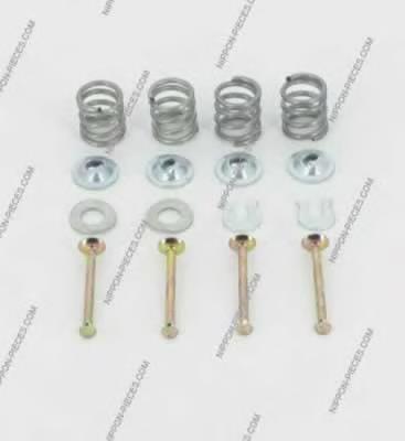 1050633 Quick Brake Kit de montaje de zapatas de freno traseras