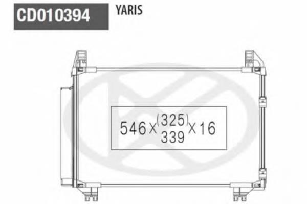 T526A16 NPS Radiador de aire acondicionado