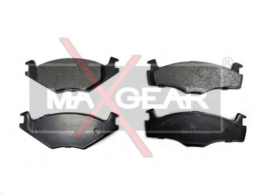 19-0584 Maxgear pastillas de freno delanteras