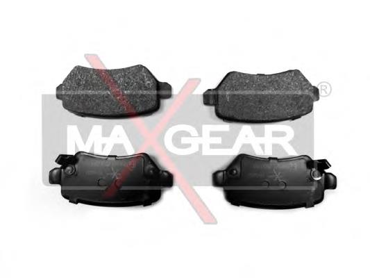 19-0450 Maxgear pastillas de freno traseras