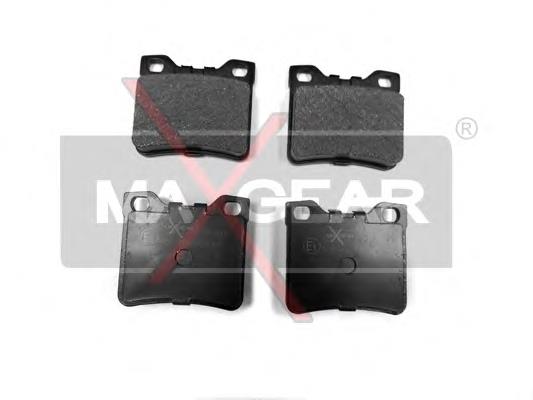 19-0413 Maxgear pastillas de freno traseras