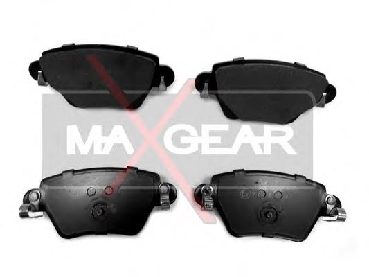 19-0495 Maxgear pastillas de freno traseras