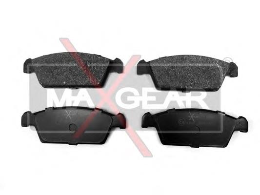 19-0480 Maxgear pastillas de freno delanteras