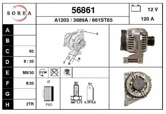 56861 EAI alternador