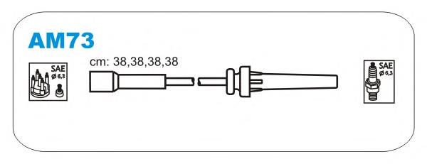 AM73 Janmor cable de encendido central