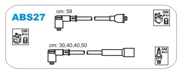 ABS27 Janmor juego de cables de encendido