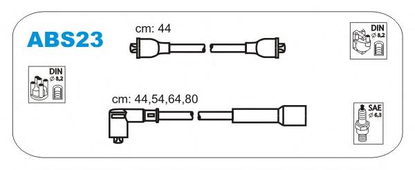 ABS23 Janmor juego de cables de encendido