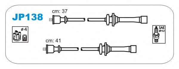 JP138 Janmor juego de cables de encendido