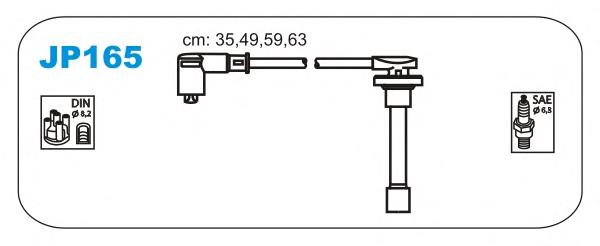 JP165 Janmor juego de cables de encendido