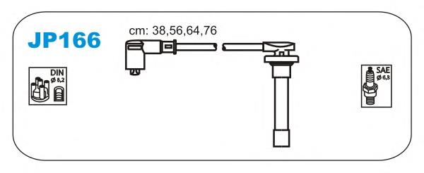 JP166 Janmor juego de cables de encendido