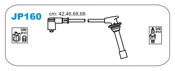 JP160 Janmor juego de cables de encendido