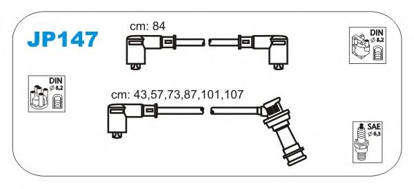 Cables de encendido NGK RCTX07