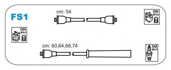 FS1 Janmor juego de cables de encendido