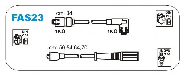 FAS23 Janmor juego de cables de encendido