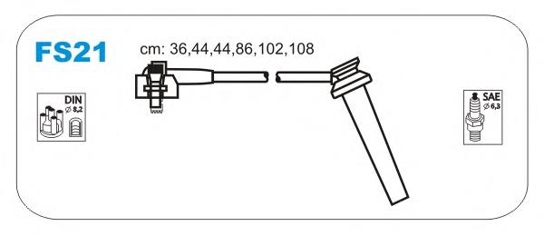 FS21 Janmor juego de cables de encendido